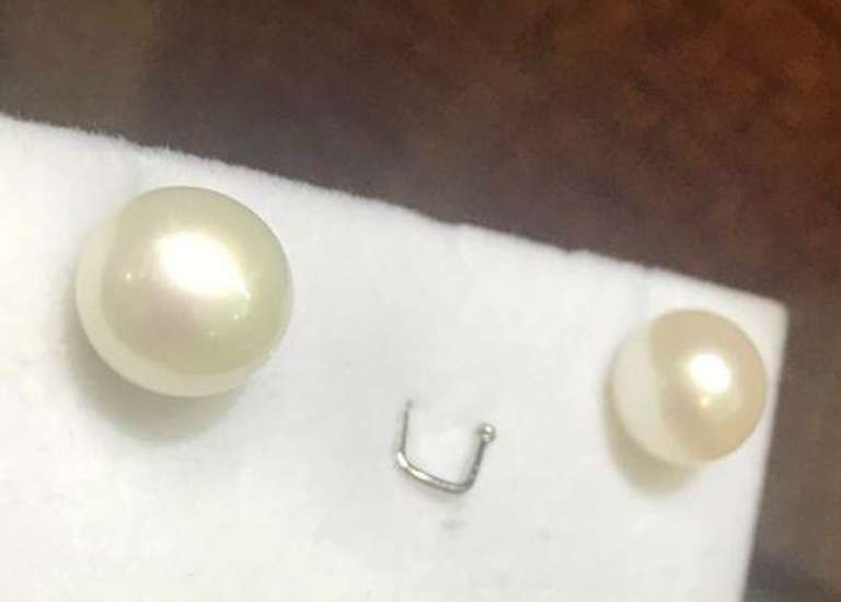Beautiful Fresh Water Pearl Stud Earrings