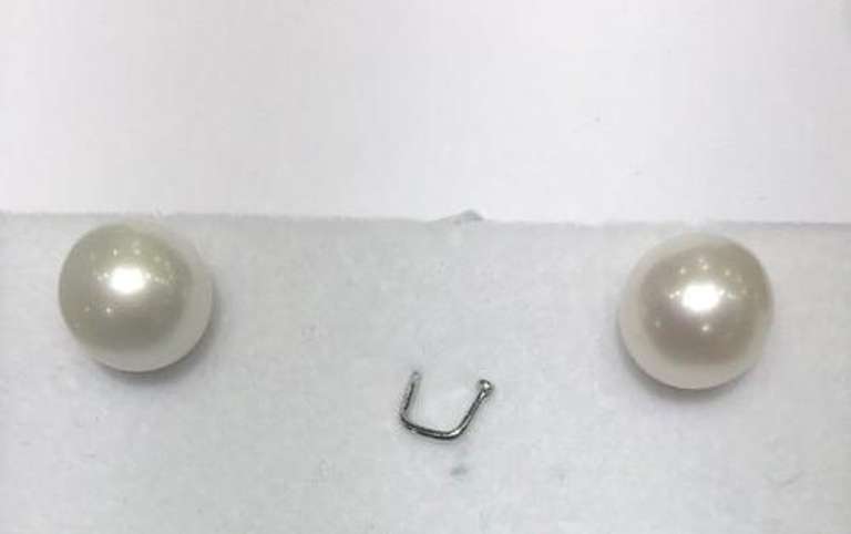 Beautiful Fresh Water Pearl Stud Earrings
