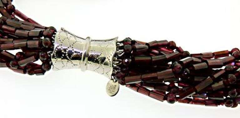Fabulous Multi Strand Glass Bead Necklace