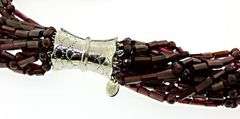Fabulous Multi Strand Glass Bead Necklace