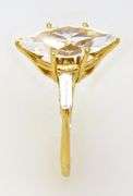 Shimmering Marquise CZ Ring in Gold, Size 7.75