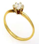 Amazing Diamond Ring in Gold, Size 7.75