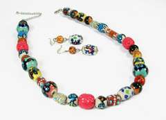 Exciting Art & Craft handpainted Ceramic Beads Set