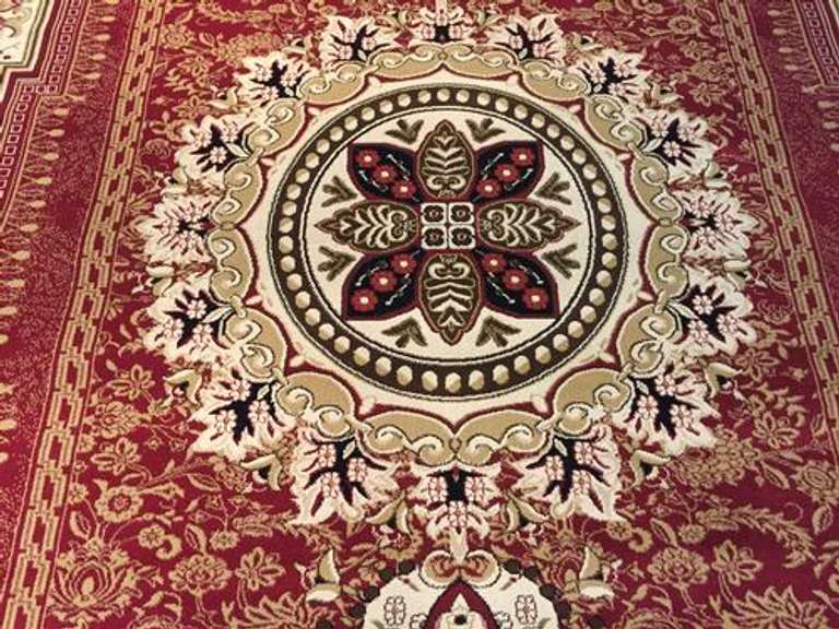 Classic French Chatue Design Area Rug 8x11