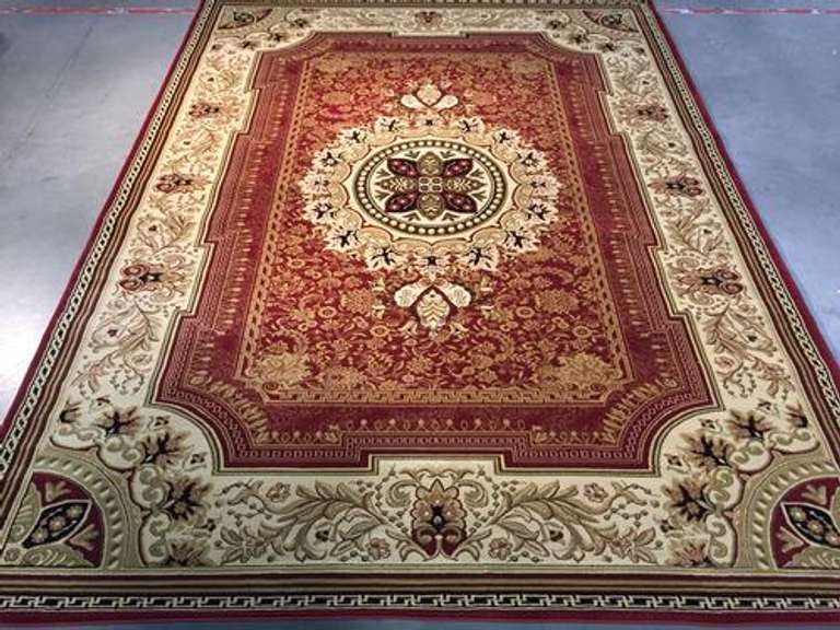 Classic French Chatue Design Area Rug 8x11