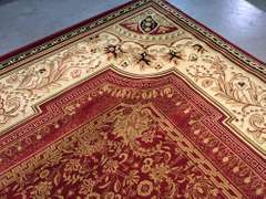 Classic French Chatue Design Area Rug 8x11