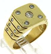 Exceptional 14kt Diamond Ring