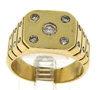 Exceptional 14kt Diamond Ring