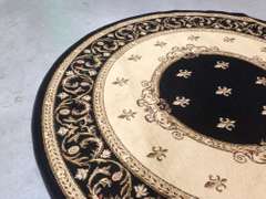 Decorative Casual Design 6 Ft  Round Area Rug