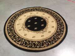 Decorative Casual Design 6 Ft  Round Area Rug