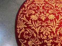 Decorative Casual Design 6 Ft  Round Area Rug