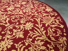 Decorative Casual Design 6 Ft  Round Area Rug