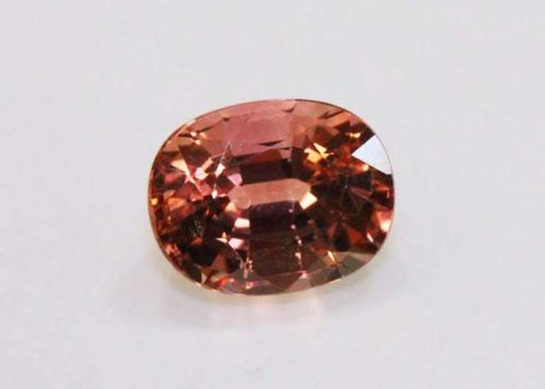Warm Peachy Natural Tourmaline, 2.61 cts.