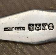 1834 Scottish Georgian Sterling Silver Kings Pattern Large Stuffing  Spoon