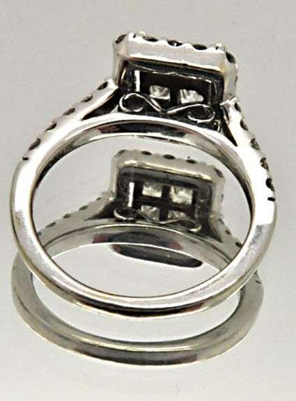 14K LADIES DIAMOND ENGAGEMENT RING, 1.50 CARAT.