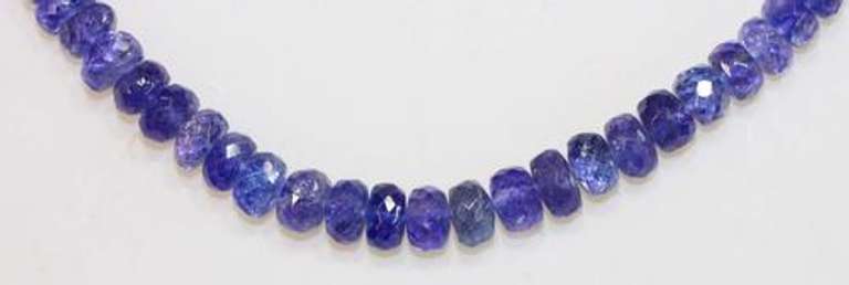 Handsome Natural Tanzanite Necklace