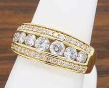 14K Yellow Gold Diamond Ring