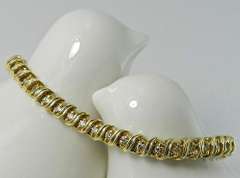 Popular S-Link 14K Diamond Bracelet