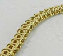 Popular S-Link 14K Diamond Bracelet