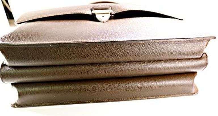Robusto Briefcase in Grizzly Brown by Louis Vuitton