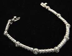 Brilliant 14kt Gold 0.50ctw Diamond Bracelet