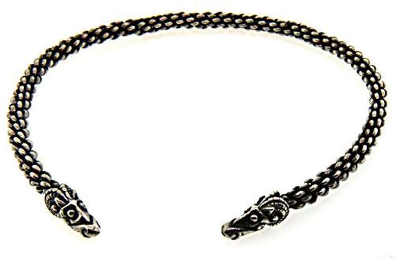 Heavy Sterling Dragon Choker and 3 Cuff Bracelets