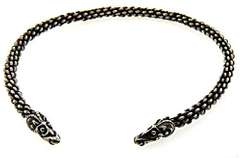 Heavy Sterling Dragon Choker and 3 Cuff Bracelets
