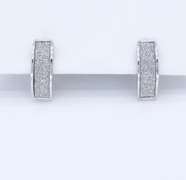 Sterling Silver Glitter Earrings
