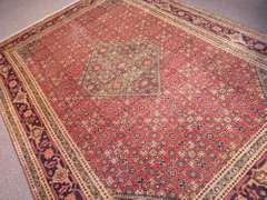 Fascinating Semi Antique Persian Tabriz 9.8x7.1