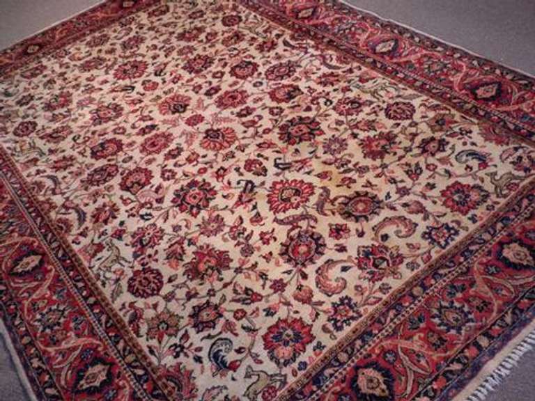 Absolutely Captivating Allover Persian Saruk 7x10