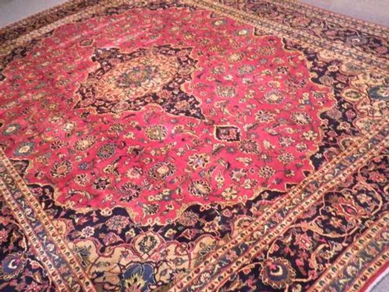 Fascinating Semi Antique Persian Mashhad 10x13