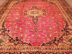 Fascinating Semi Antique Persian Mashhad 10x13