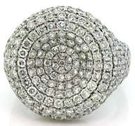 18kt White Gold 4.0+ Carat Diamond Ring