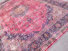 Investment Semi Antique Persian Mashhad 12.9x9.6