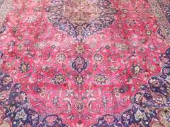 Investment Semi Antique Persian Mashhad 12.9x9.6