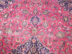 Investment Semi Antique Persian Mashhad 12.9x9.6