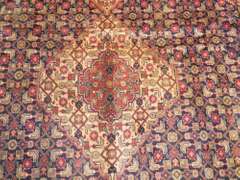 Semi Antique Persian Tabriz Mahi (Fish) Design 10.8x7