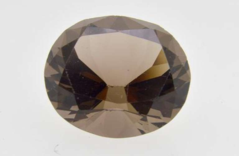 4.52ct Oval Smoky Quartz
