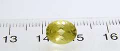 Dazzling Oval Lemon Quartz, 2.1 CT