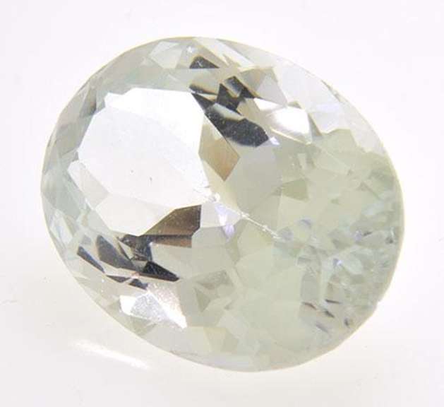 Large 12.7 CT Topaz, Colorless Oval Cut