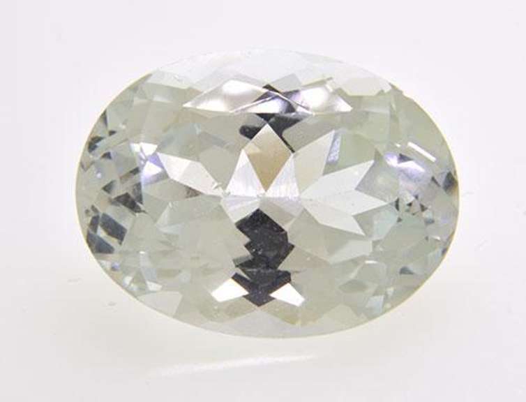 Large 12.7 CT Topaz, Colorless Oval Cut