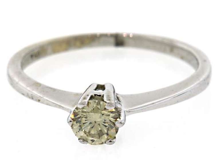 Elegant Diamond Solitaire Ring