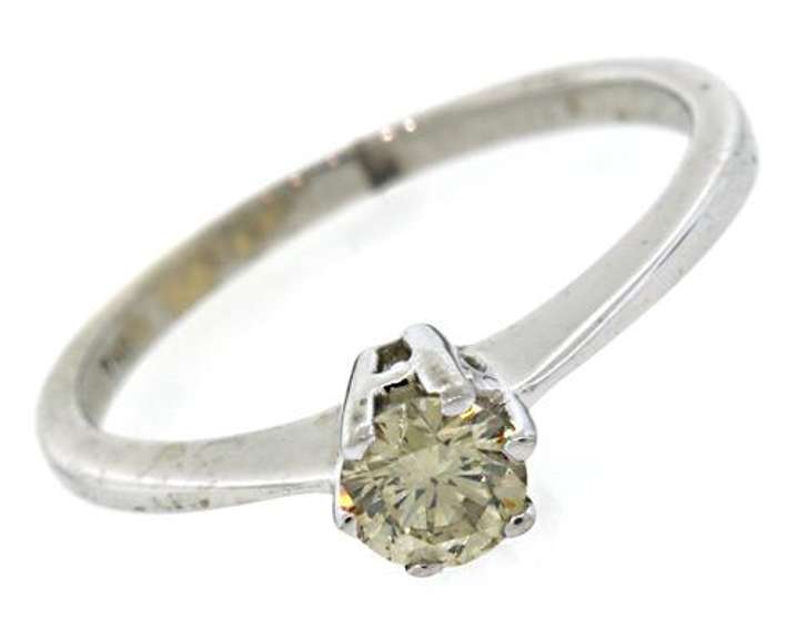 Elegant Diamond Solitaire Ring