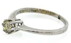 Elegant Diamond Solitaire Ring