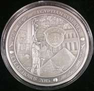 2015 Palau $20 Egyptian Eye of Horus 3oz Silver Coin