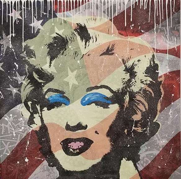 Jozza Marilyn Monroe Mixed Media