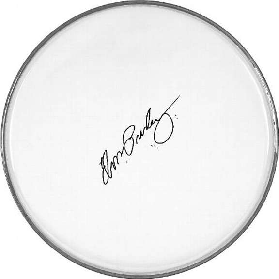 Elvis Presley Signed Facsimile Clear Drumhead