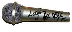 Guns N Roses Signed Facsimile Microphone - Axl Rose - Slash - Duff