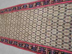 Hand Woven Semi Antique Persian Sarab 9.5x3.10