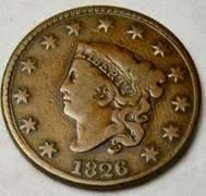 1826  Large Cent
